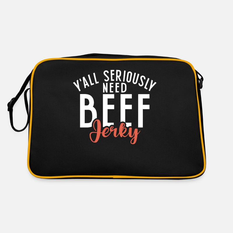 Beef Jerky Gift Beef Jerky Lover Retro Bag