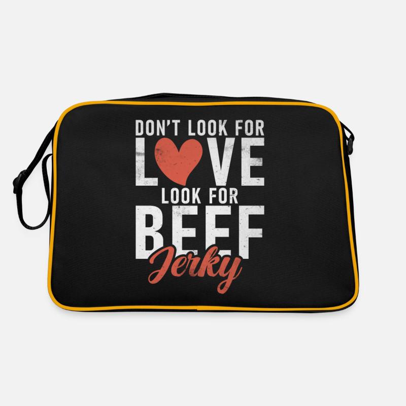 Beef Jerky Gift Beef Jerky Lover Retro Bag