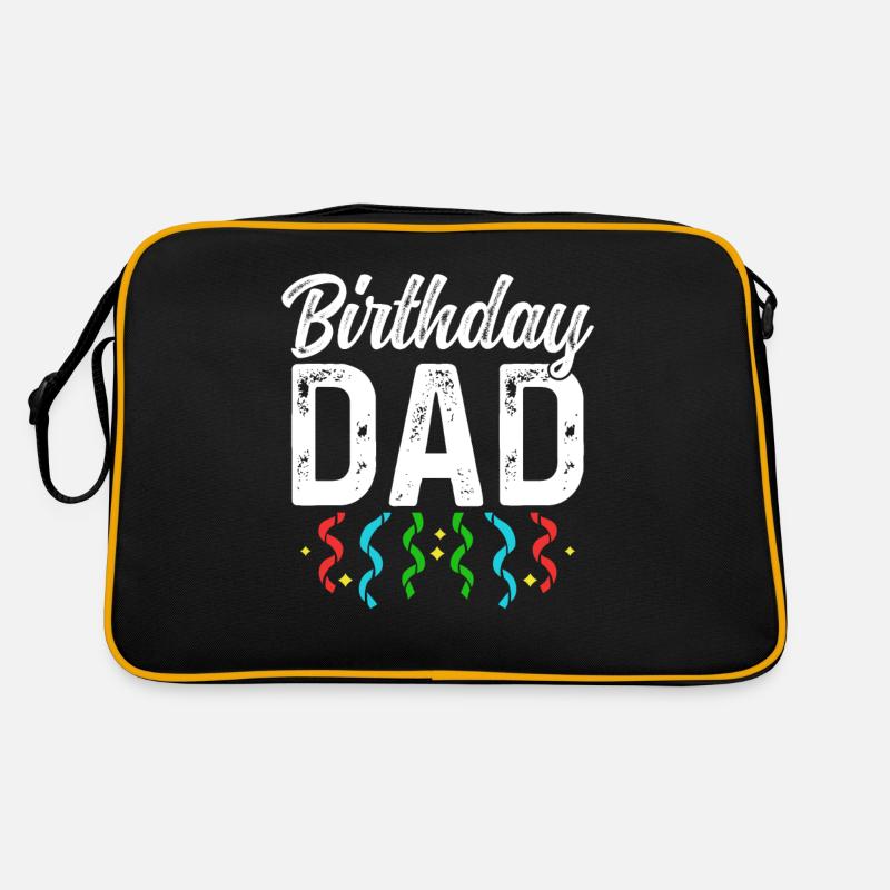 Geburtstag Papa Party Papi Vater Retro Tasche