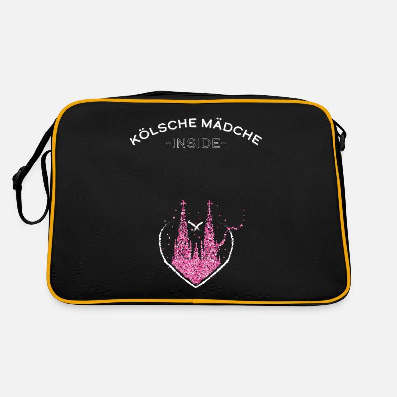 Kölsche Mädche Konfetti annonce la grossesse Sac Retro