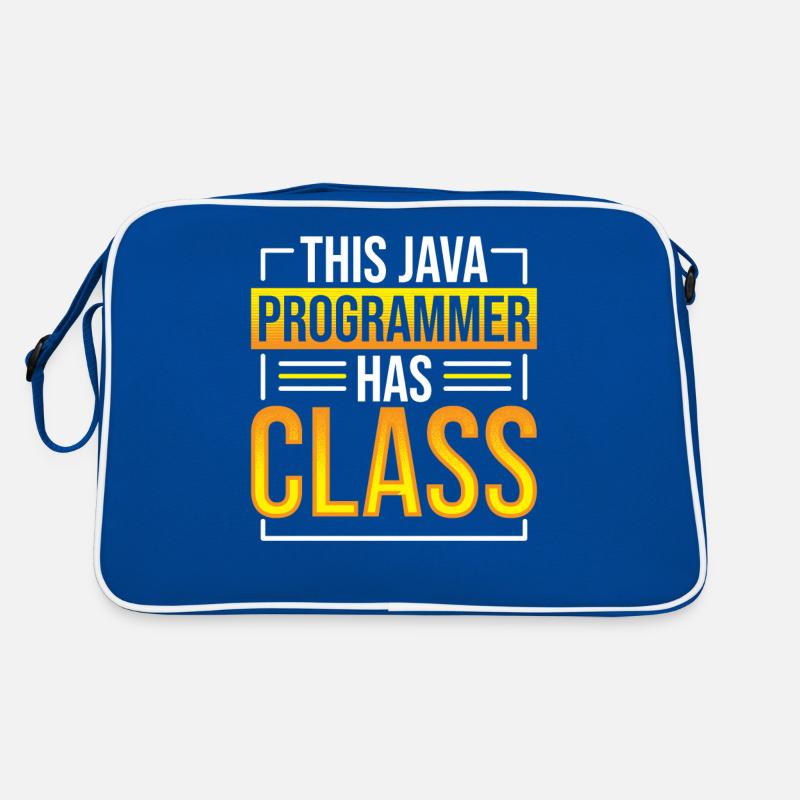 Ce programmeur Java a un codage de programmation de classe Sac Retro