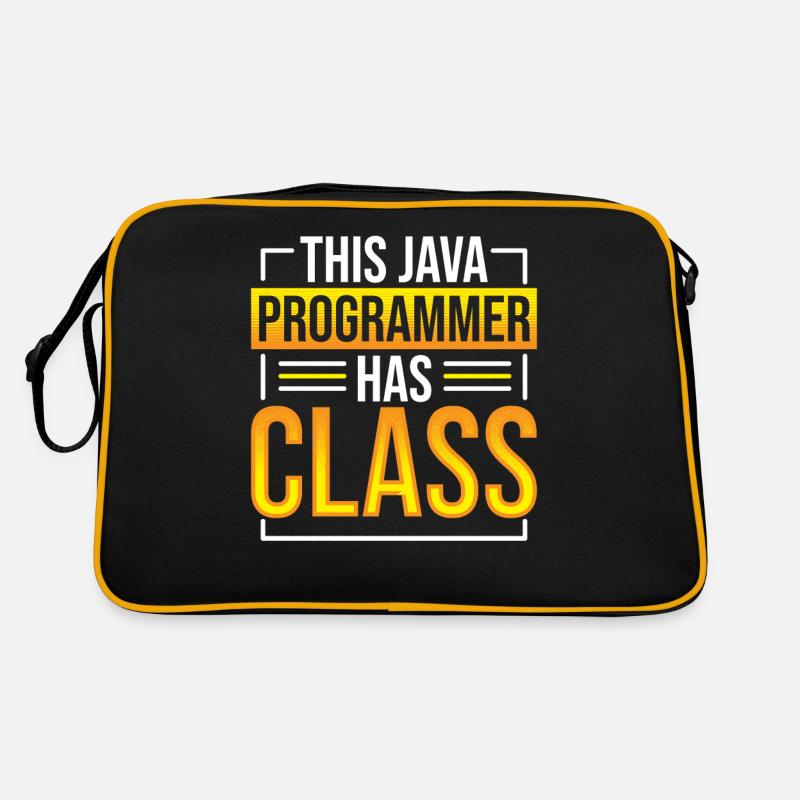 Ce programmeur Java a un codage de programmation de classe Sac Retro