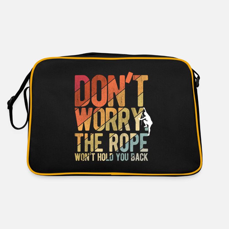 Klettern Bouldern Retro Tasche