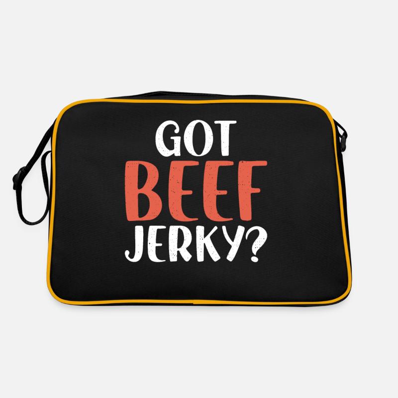Beef Jerky Gift Beef Jerky Lover Retro Bag