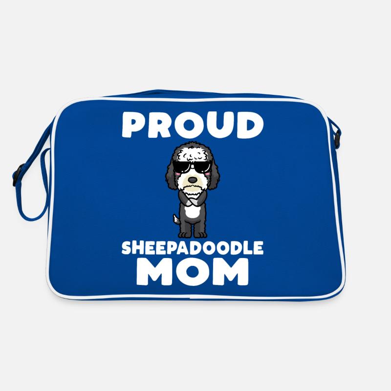 Chien Sheepadoodle Sac Retro