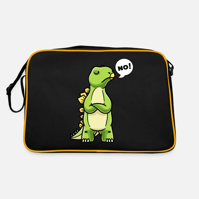Dinosaure Stegosaurus têtu d’aucun Sac Retro