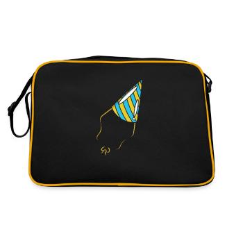 Party Hat - Retro Bag - black/gold - Back