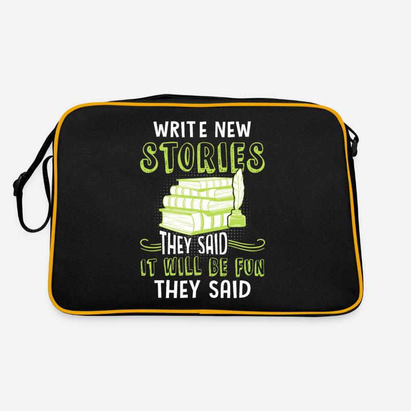 Write new stories that they Retro Bag