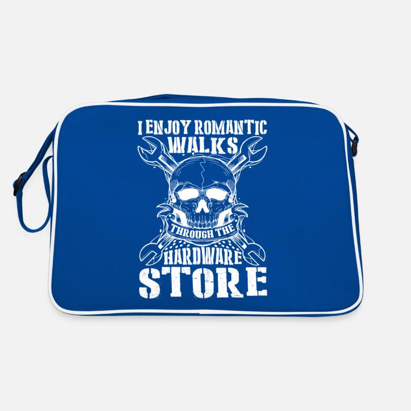 I Enjoy Romantic Walks Through Hardware Store 31 Retro Tasche