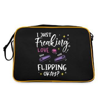 Furet - Sac Retro - noir/or - Dos