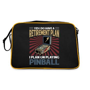 Flipper - Sac Retro - noir/or - Dos