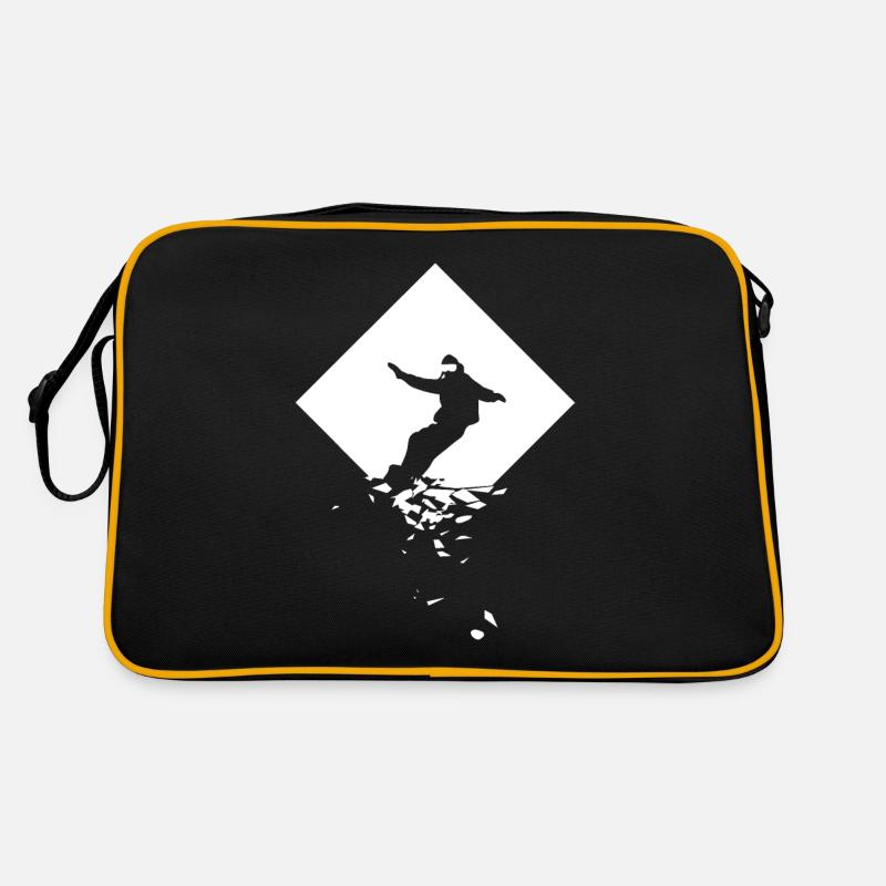 Square - Snowboard - (4) Sac Retro