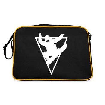 Triangle - Snowboarding - Snowboarding - Women - Retro Bag - black/gold - Back