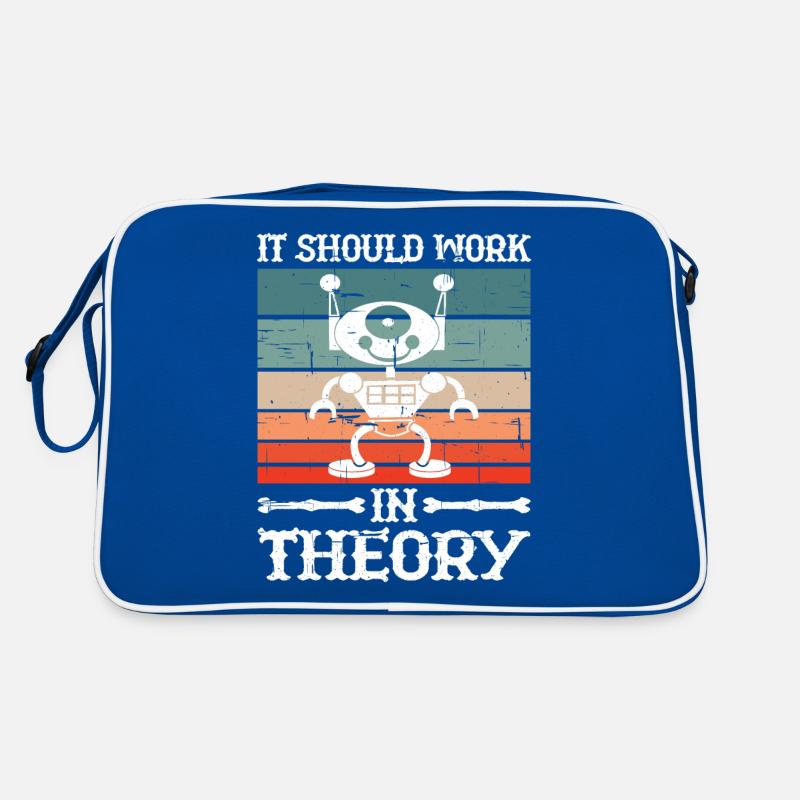 It Should Work In Theory 9 Retro Tasche