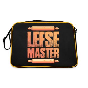 Lefse Master 12 - Retro Bag - black/gold - Back