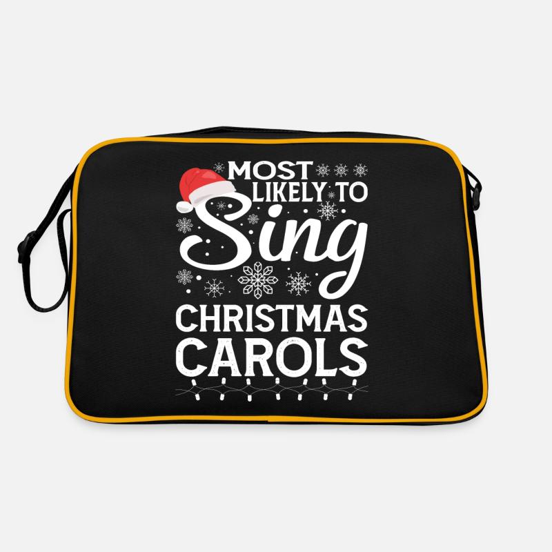Les plus susceptibles de chanter des chants de Noël 5 Sac Retro