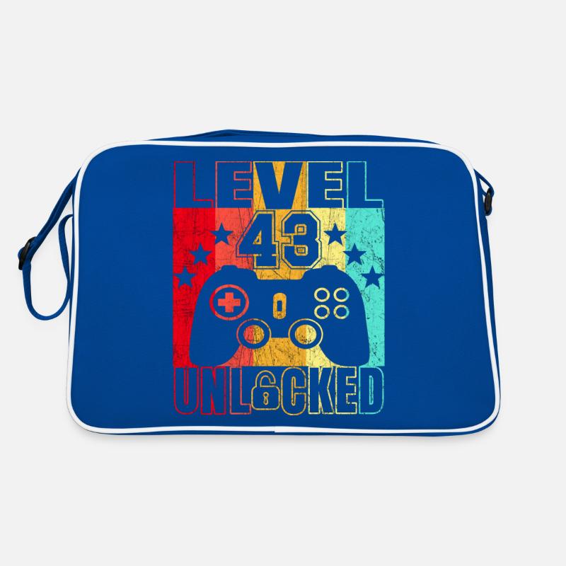 43 Jahre Geburtstagsshirt Zocker Gamer 43. Retro Tasche