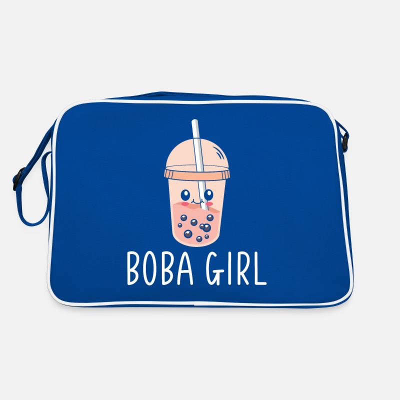 Bubble Tea Lover Geschenk Retro Tasche