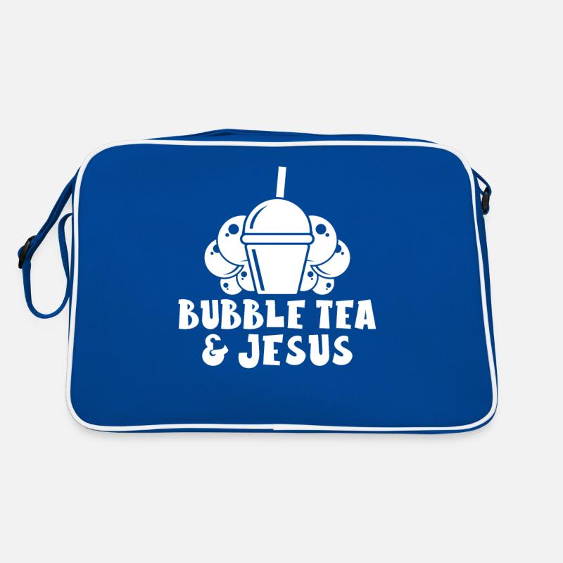 Bubble Tea Lover Geschenk Retro Tasche