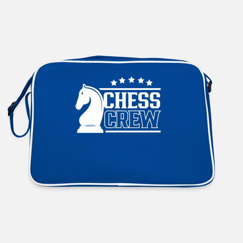 Joueurs d’échecs par équipe Sac Retro