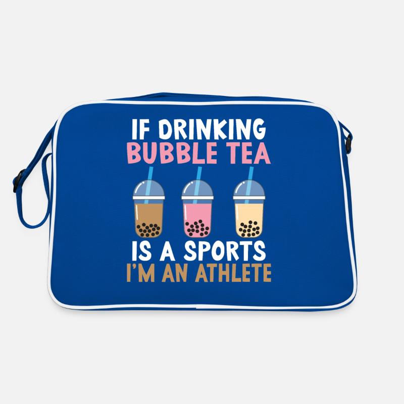 Bubble Tea Lover Geschenk Retro Tasche