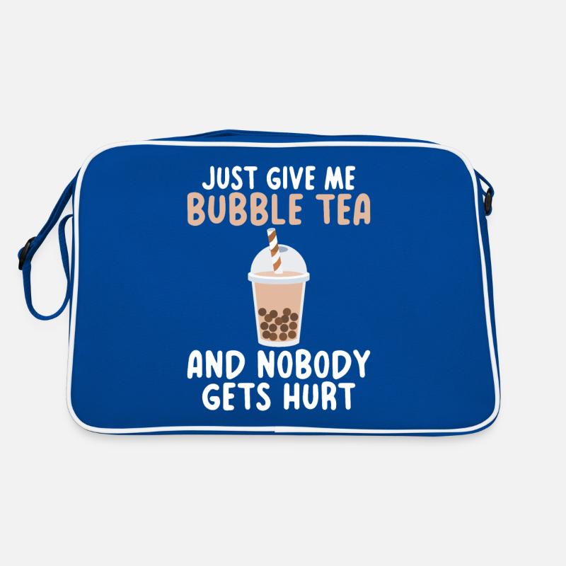 Bubble Tea Lover Gift Retro Bag