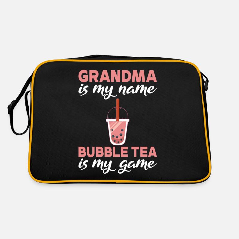 Bubble Tea Lover Geschenk Retro Tasche