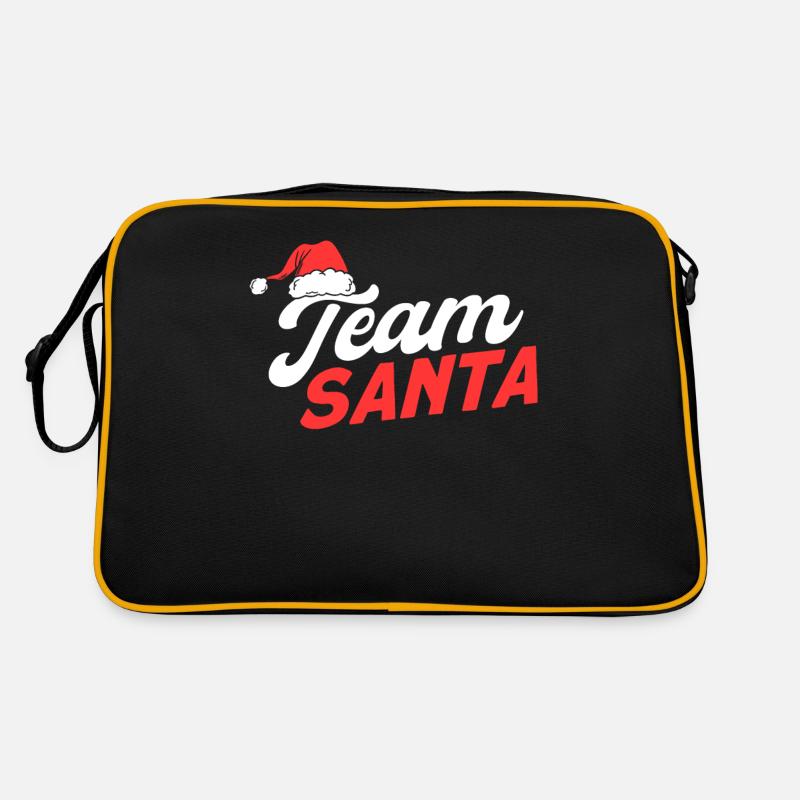 Équipe du Père Noël Sac Retro