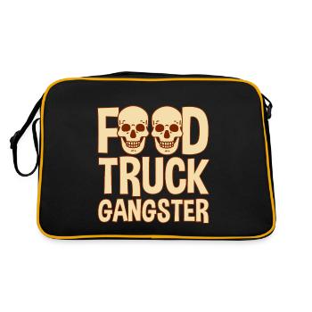 Food Truck Gangster 4 - Sac Retro - noir/or - Dos