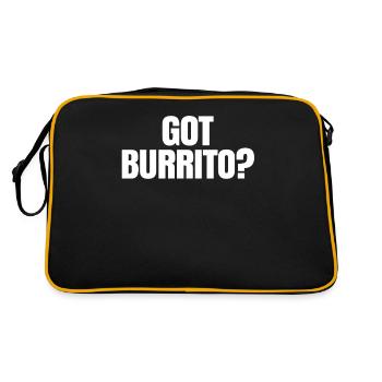 Burrito - Sac Retro - noir/or - Dos