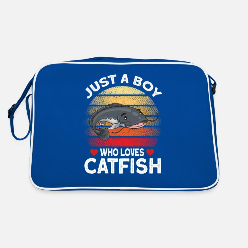 Cadeau de pêche au poisson-chat Sac Retro