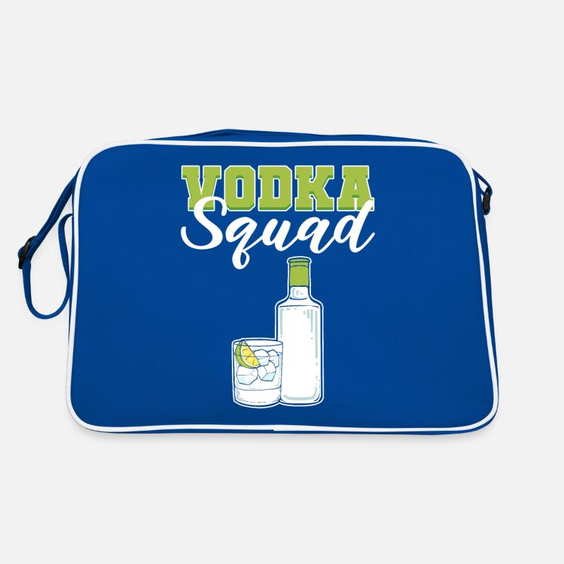 The Vod Squad Vodka Wodka Retro Tasche