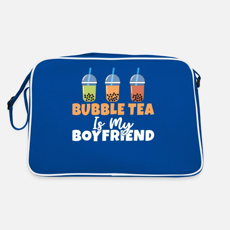 Bubble Tea Lover Geschenk Retro Tasche