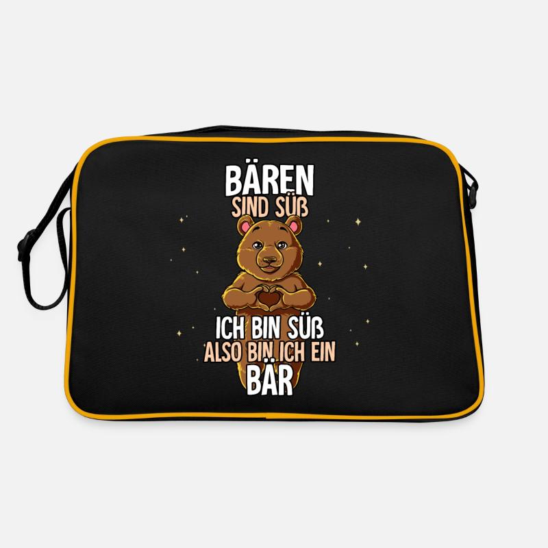 Bären Sind Süß Bär Retro Tasche