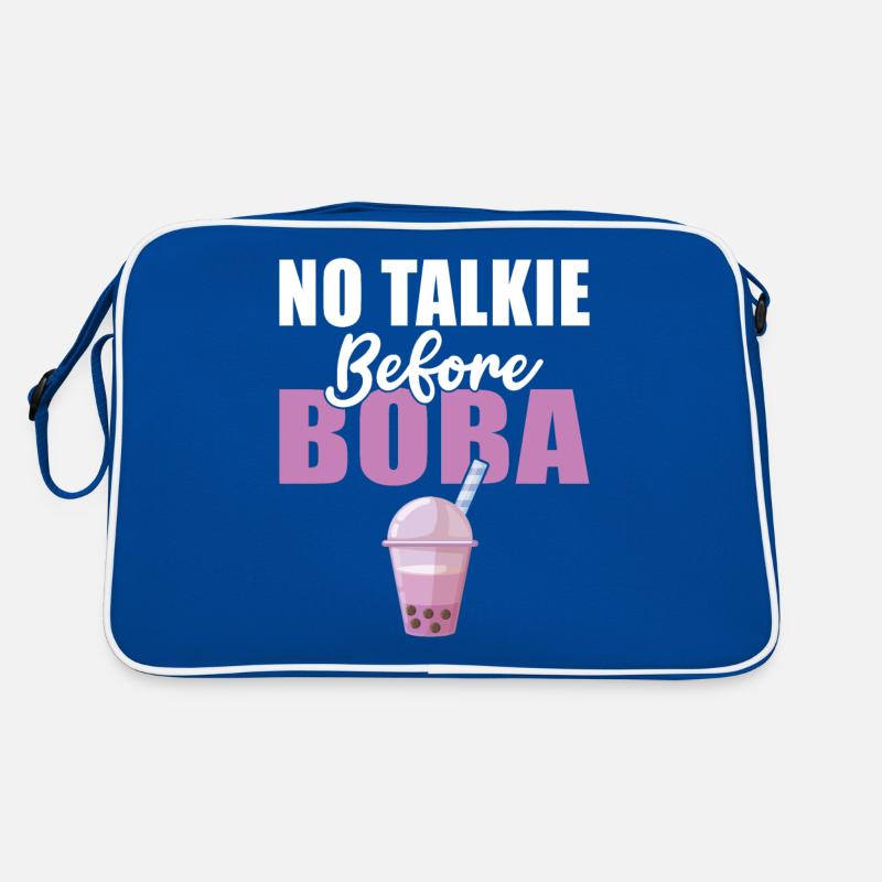 Bubble Tea Lover Geschenk Retro Tasche