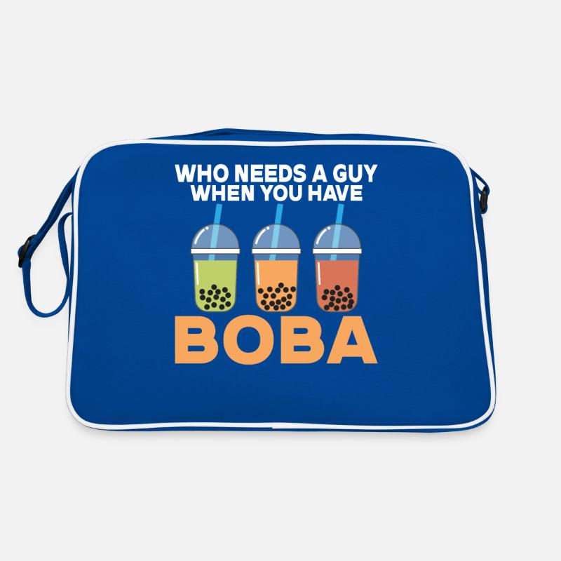 Bubble Tea Lover Gift Retro Bag