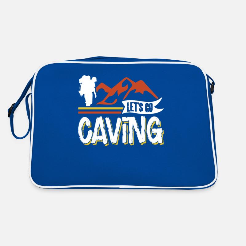 Let's go to Cave Cave Caving Retro Bag