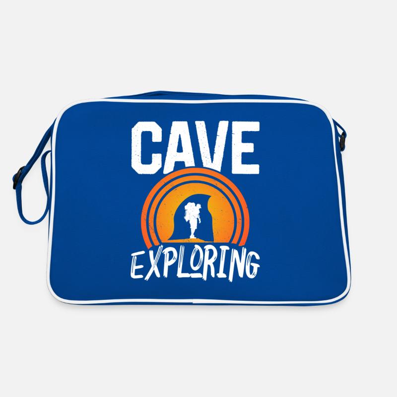 Cave Exploring Caving Caving Cave Hiking Cave Retro Bag