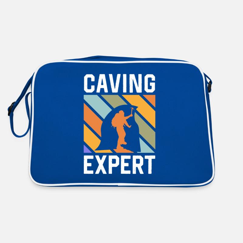 Cave Exploring Cave Caving Caving Cave Retro Bag