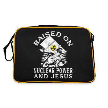 Ingénieurs nucléaires - Ingénieur nucléaire - Sac Retro - noir/or - Dos