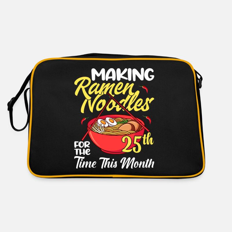 Making Ramen Noodles for the 25th Time - Ramen Noodles Retro Bag