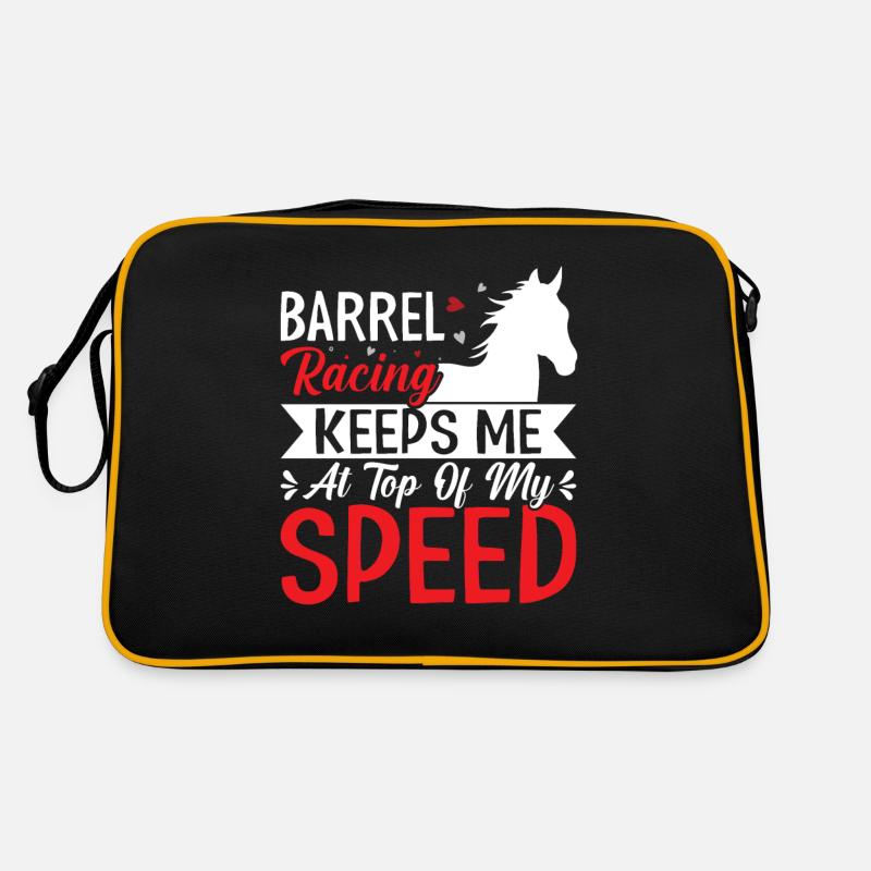 Barrel Racing keeps me on top - Barrel Retro Bag