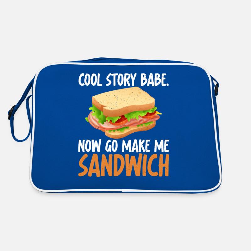Sandwich Lover Gift Retro Bag