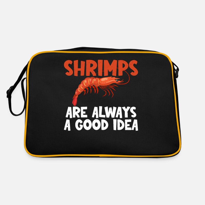 Shrimp Lover Gift Retro Bag
