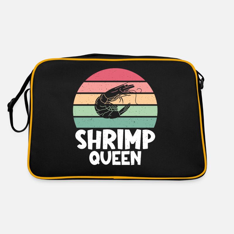 Shrimp Lover Gift Retro Bag