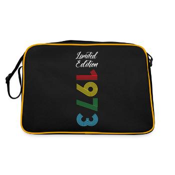 Édition limitée 1973 - Sac Retro - noir/or - Dos