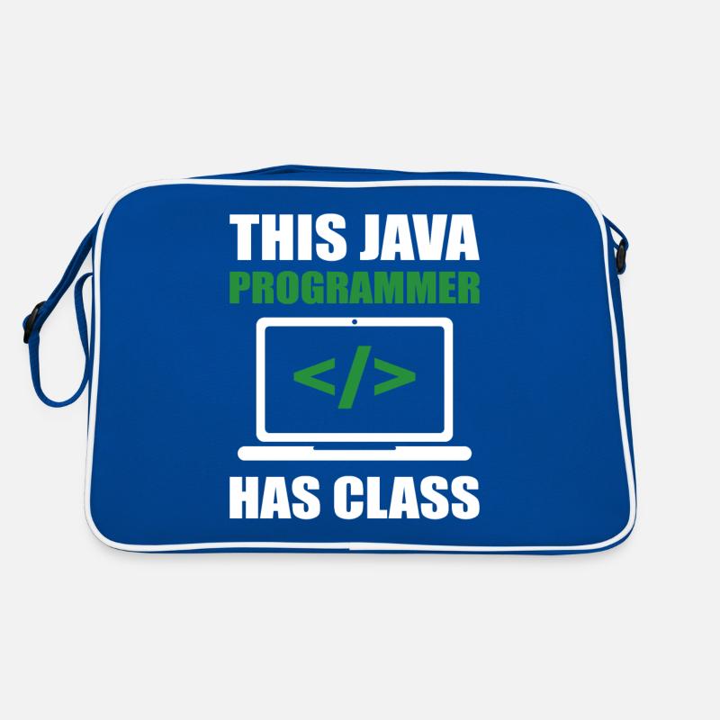Ce programmeur Java a un codage de programmation de classe Sac Retro