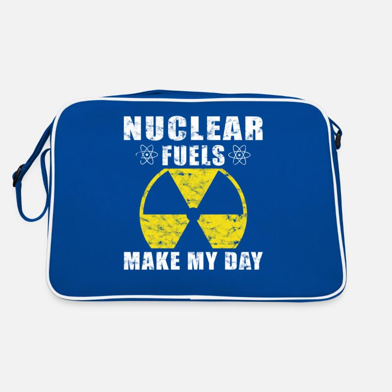 Nuclear Power - Proud Nuclear Engineer Retro Bag