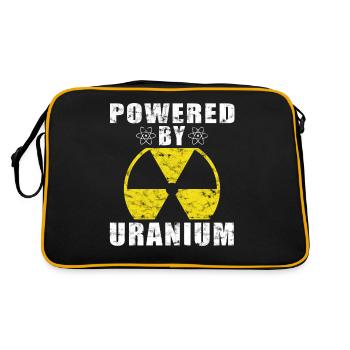 Nuclear Power - Proud Nuclear Engineer - Retro Bag - black/gold - Back