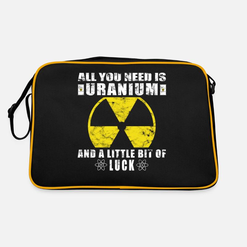 Kernkraft - Stolzer Nuklearingenieur Retro Tasche